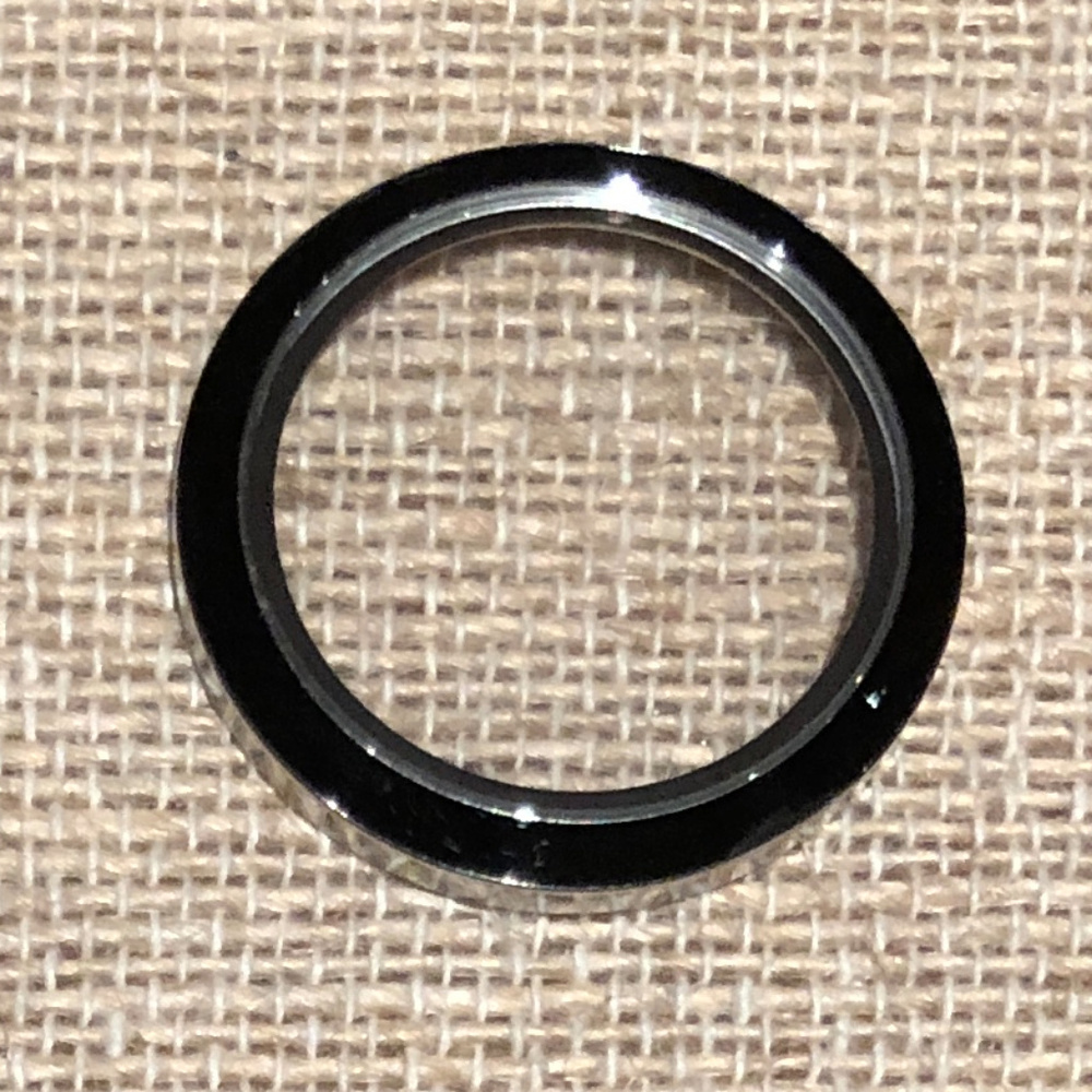 Origami Owl Large Living Locket Solid Black Face